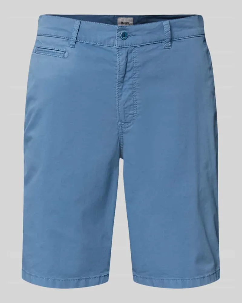 Brax Bermudas mit Eingrifftaschen Modell 'BARI Jeansblau