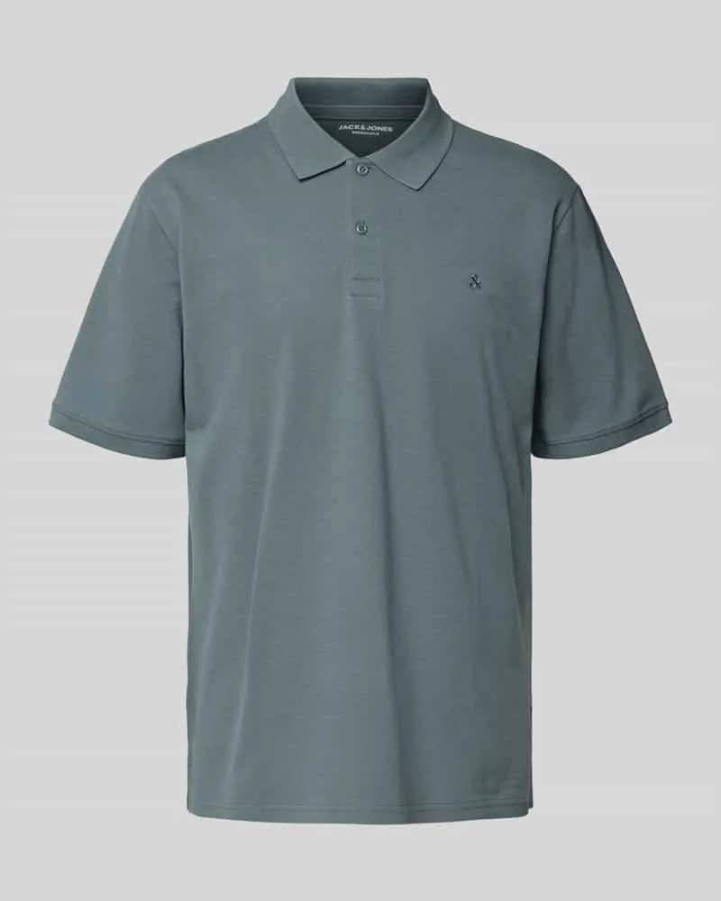 Jack & Jones Poloshirt mit kurzer Knopfleiste 
