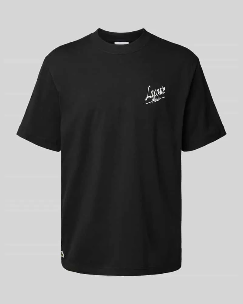 Lacoste Regular Fit T-Shirt aus reiner Baumwolle 