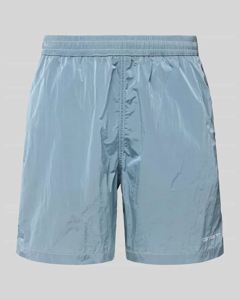 Carhartt WIP Badehose mit elastischem Bund Modell 'CANBY Hellblau