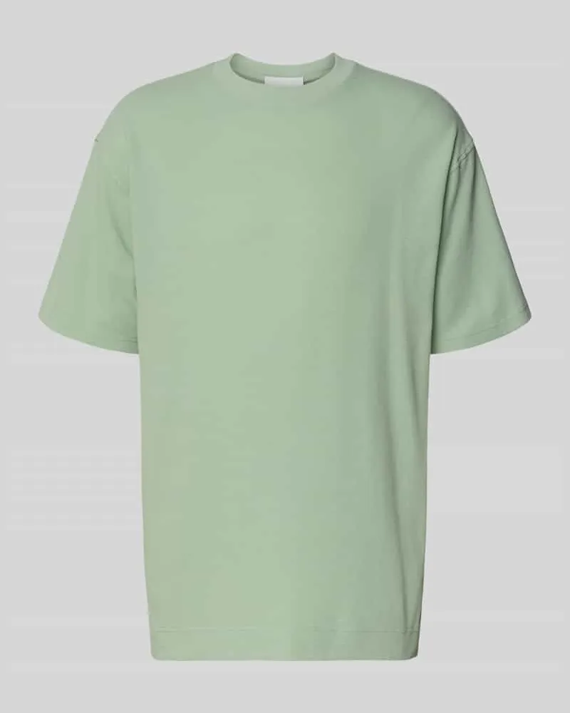 Armedangels Relaxed Fit T-Shirt aus reiner Bio-Baumwolle Modell 'MAARKOS WAFFLE Lind