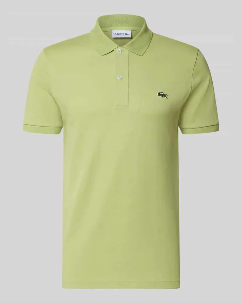 Lacoste Slim Fit Poloshirt aus reiner Baumwolle Apfel