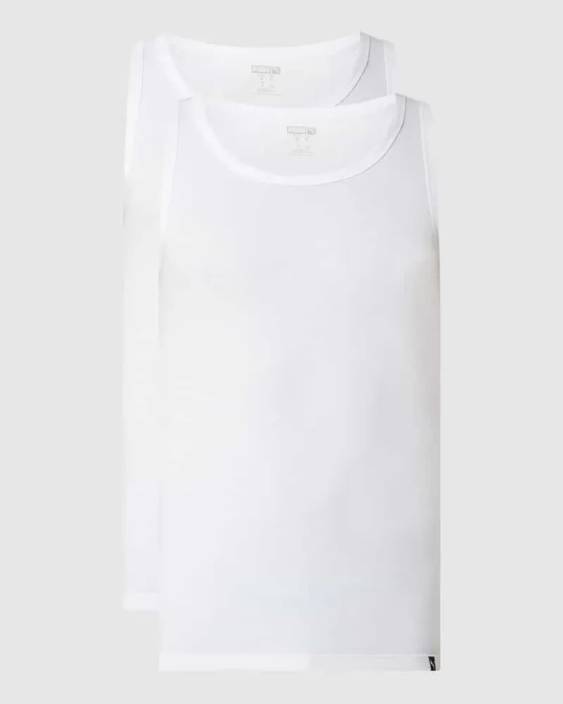 Puma Regular Fit Tanktop aus Baumwolle im 2er-Pack 