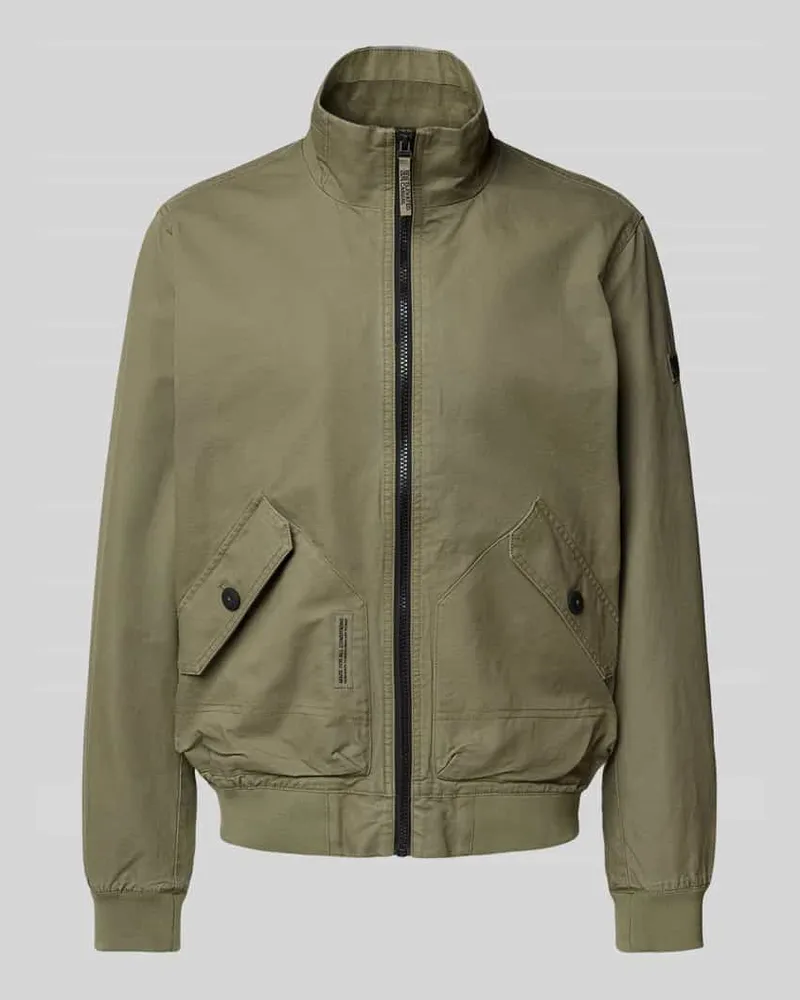 S.Oliver Regular Fit Blouson mit Kontrast-Details 