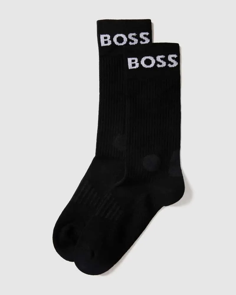 HUGO BOSS Socken mit Label-Print im 2er-Pack 