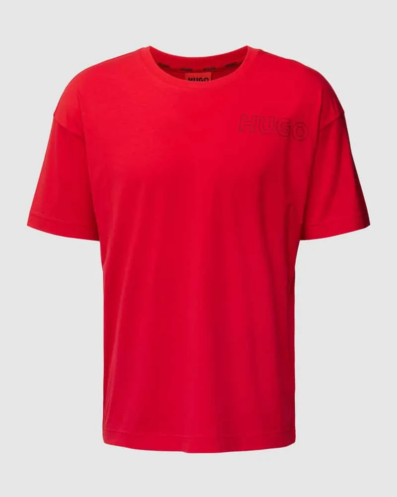 HUGO BOSS T-Shirt mit Label-Print Modell 'Unite 
