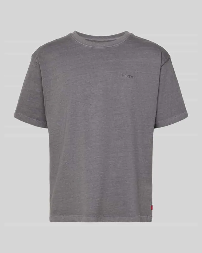 Levi's Relaxed Fit T-Shirt aus reiner Baumwolle Hellgrau