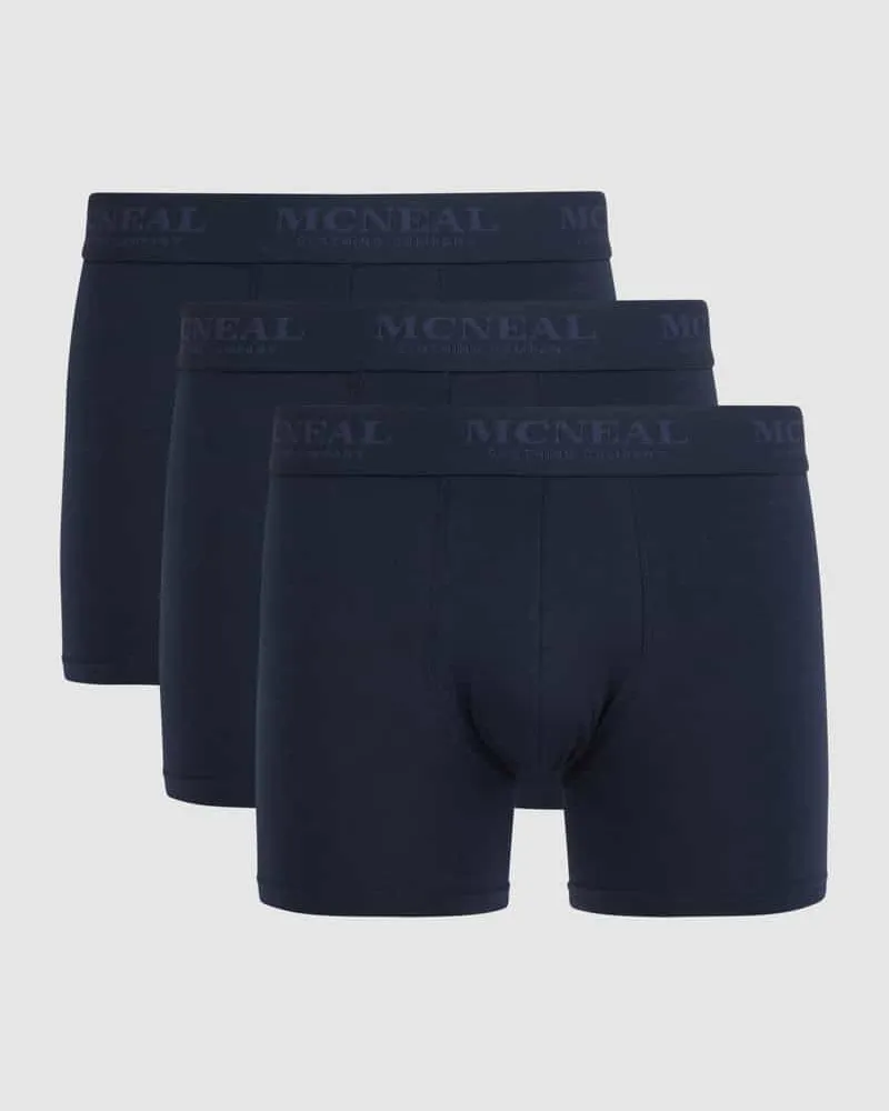 McNeal Trunks mit Label-Bund im 3er-Pack 