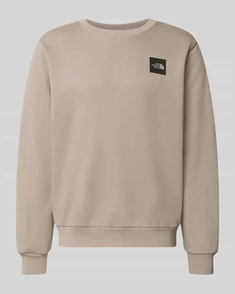 The North Face Regular Fit Sweatshirt mit Logo-Detail Beige