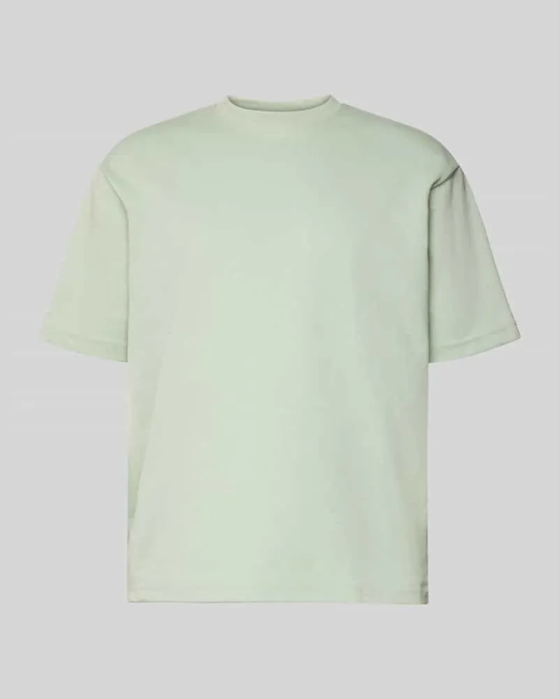 Selected Homme Oversized Shirt aus Baumwoll-Mix Modell 'LOOSEOSCAR Mint