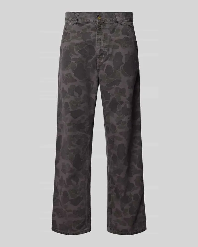 Carhartt WIP Regular Fit Hose mit seitlichen Eingrifftaschen Modell 'DUCK 