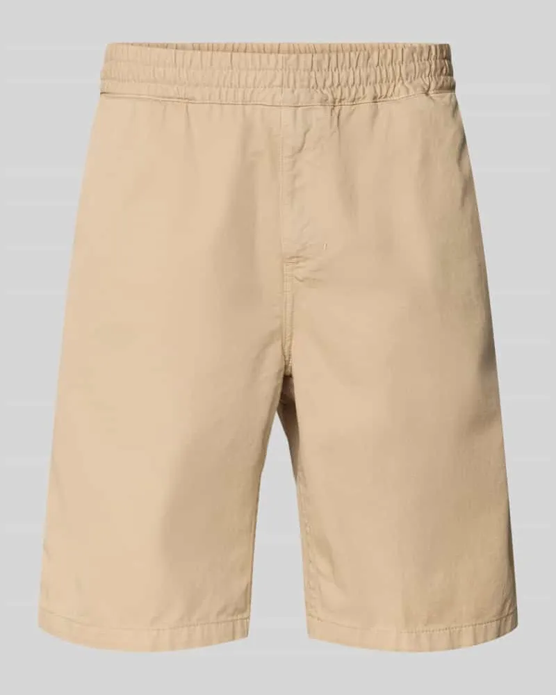 Carhartt WIP Shorts mit elastischem Bund Modell 'FLINT Beige