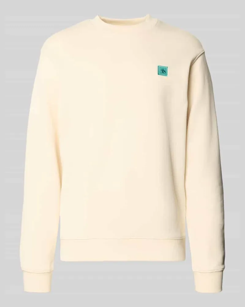 Scotch&Soda Sweatshirt mit Label-Detail 