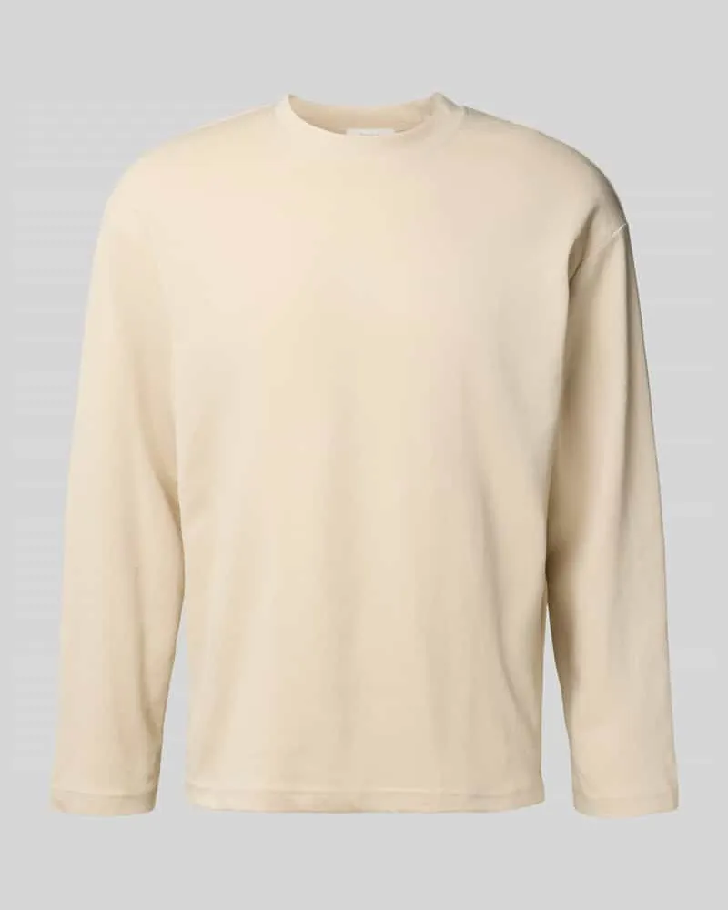 Selected Homme Loose Fit Langarmshirt aus Baumwoll-Mix Modell 'LOOSEOSCAR 