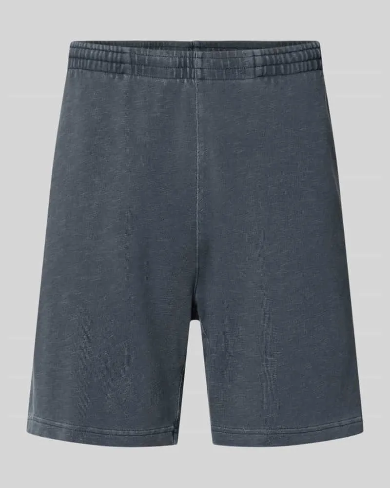 Carhartt WIP Regular Fit Shorts mit elastischem Bund Modell 'Harper Dunkelblau