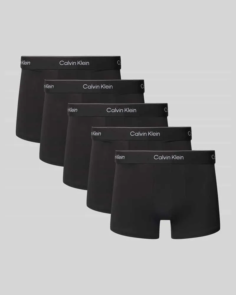 Calvin Klein Trunks mit Label-Bund im 5er-Pack 