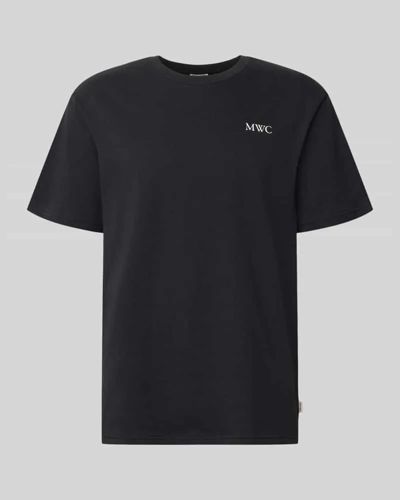 Only & Sons Relaxed Fit T-Shirt aus reiner Baumwolle Modell 'CAP Black