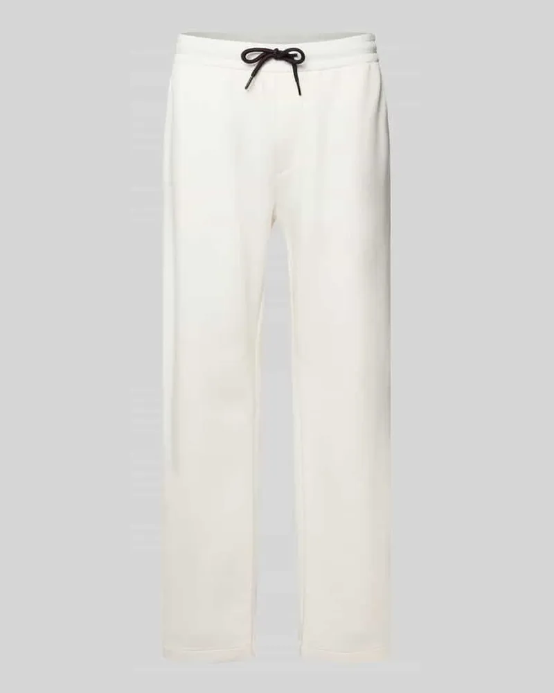 Armani Exchange Sweatpants mit elastischem Bund Weiss