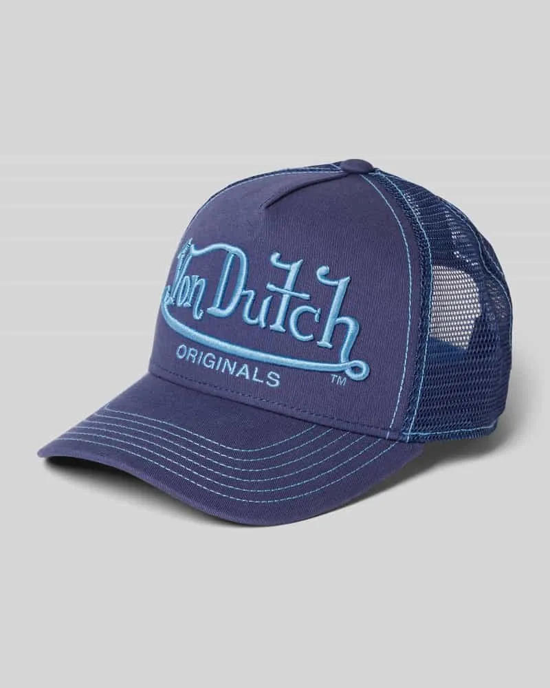 Von Dutch Trucker Cap mit Label-Stitching Modell 'RIVERSIDE 