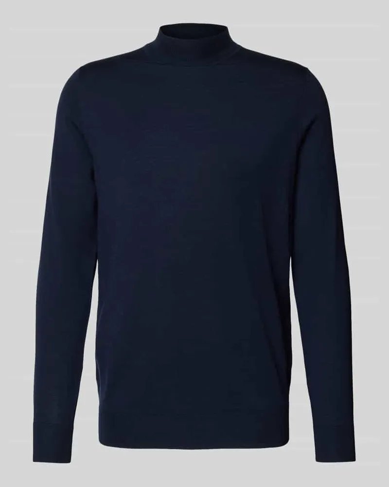 Profuomo Wollpullover mit Stehkragen 