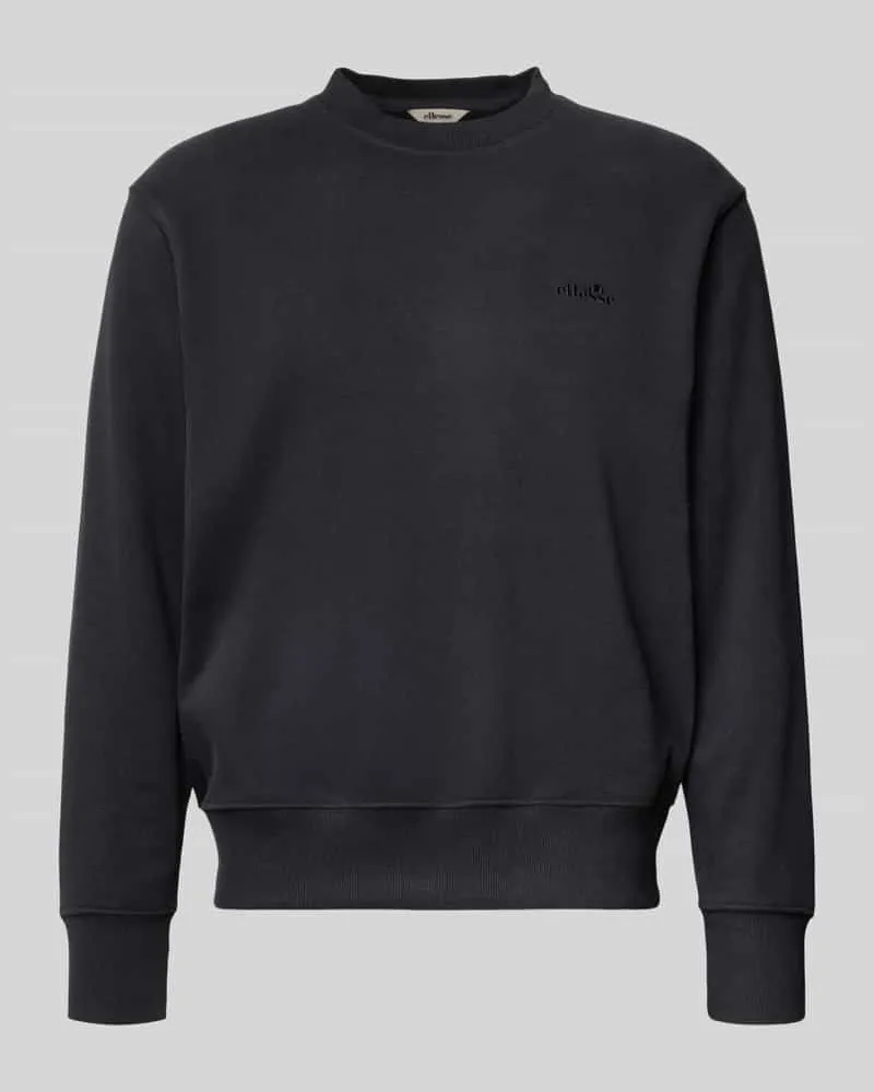 Ellesse Sweatshirt mit Rundhalsausschnitt Modell 'CORCOLLE Black