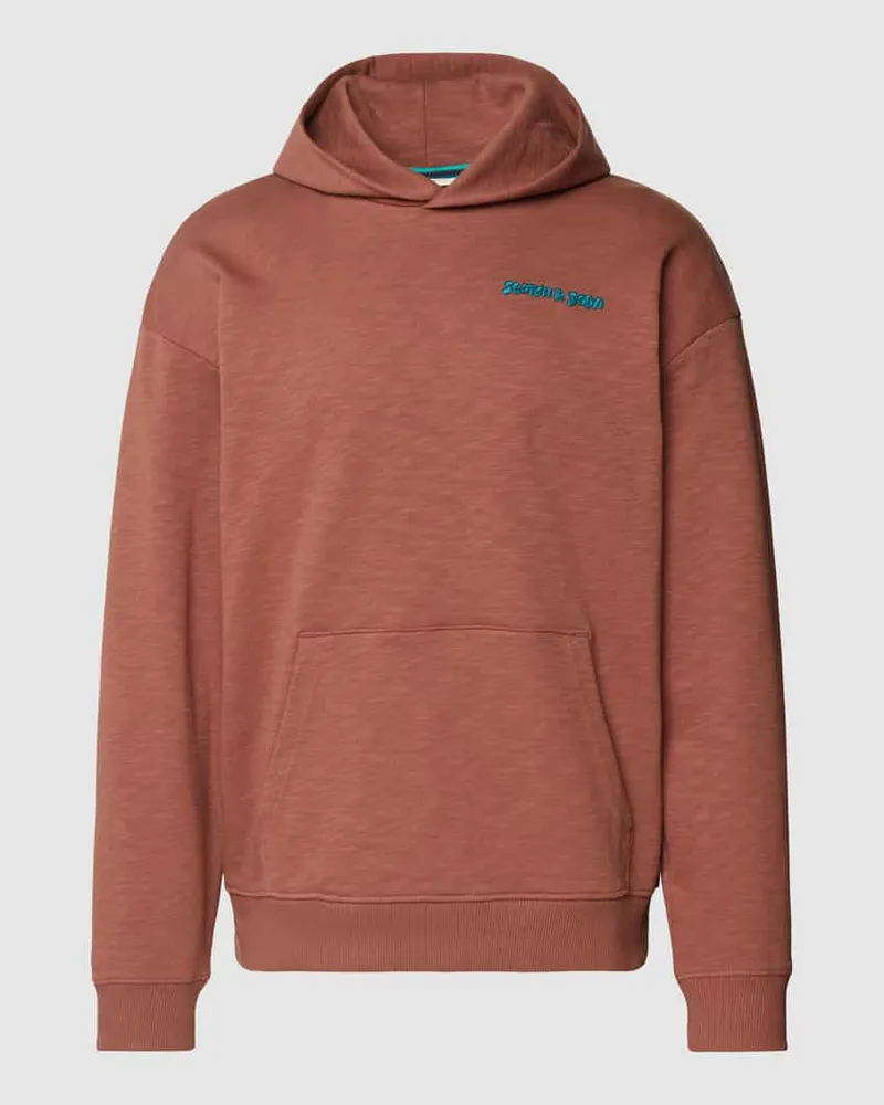 Scotch&Soda Hoodie mit Label-Stitching 