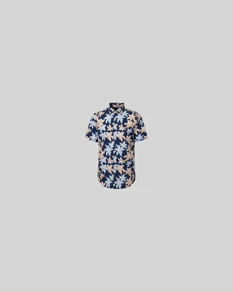 Tommy Hilfiger Regular Fit Business-Hemd mit Allover-Muster