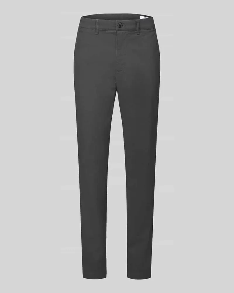 GAP Regular Fit Chino mit seitlichen Eingrifftaschen Anthrazit