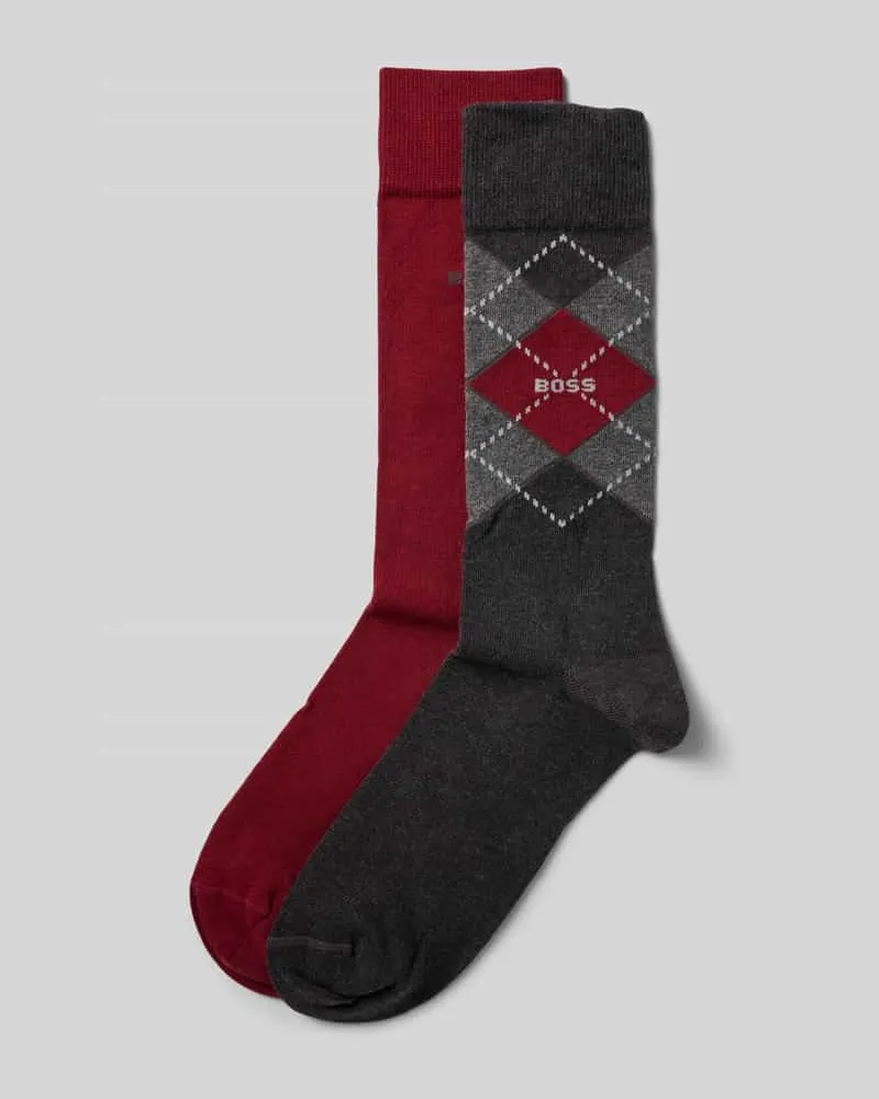 HUGO BOSS Socken aus Baumwoll-Mix im 2er-Pack 