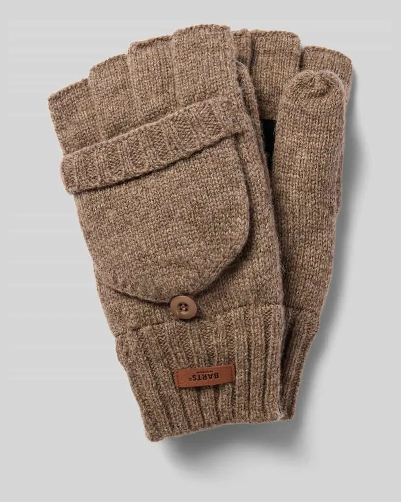 Barts Handschuhe mit Label-Detail Modell 'HAAKON Hazel