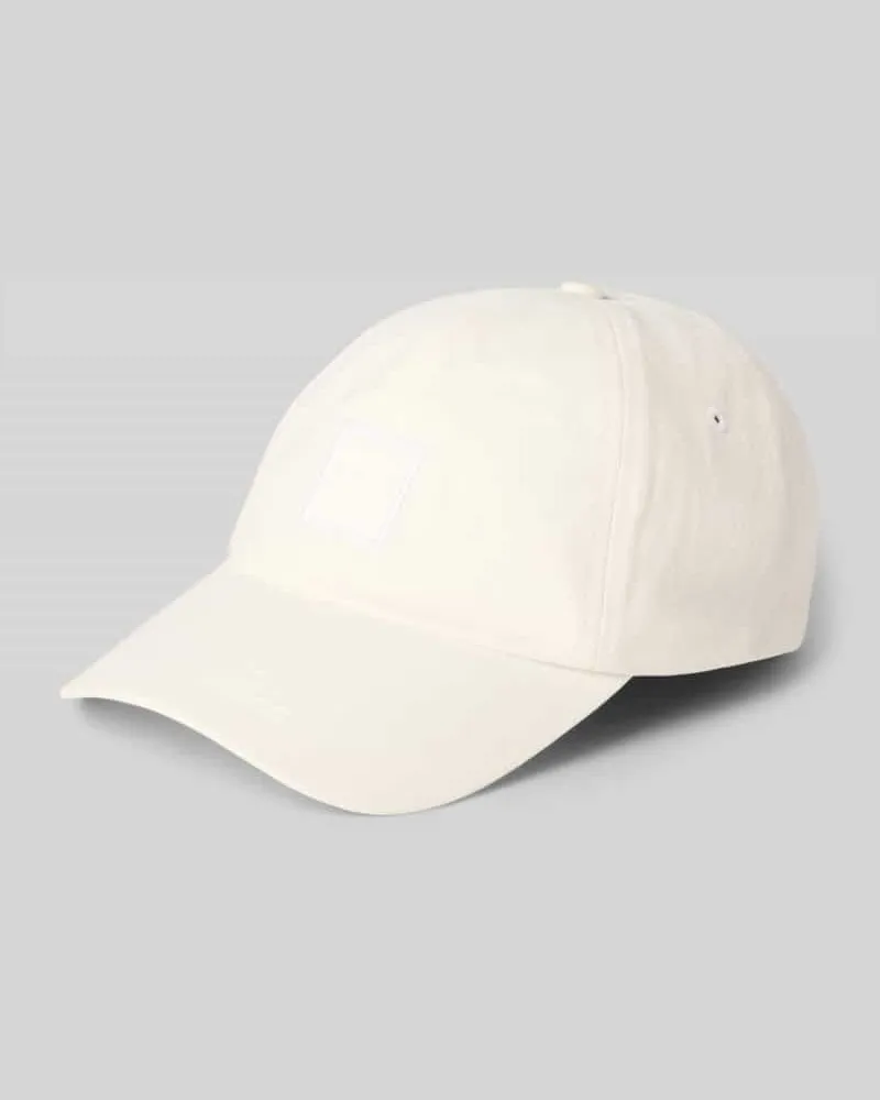 HUGO BOSS Basecap aus reiner Baumwolle Modell 'DERREL-PL Offwhite