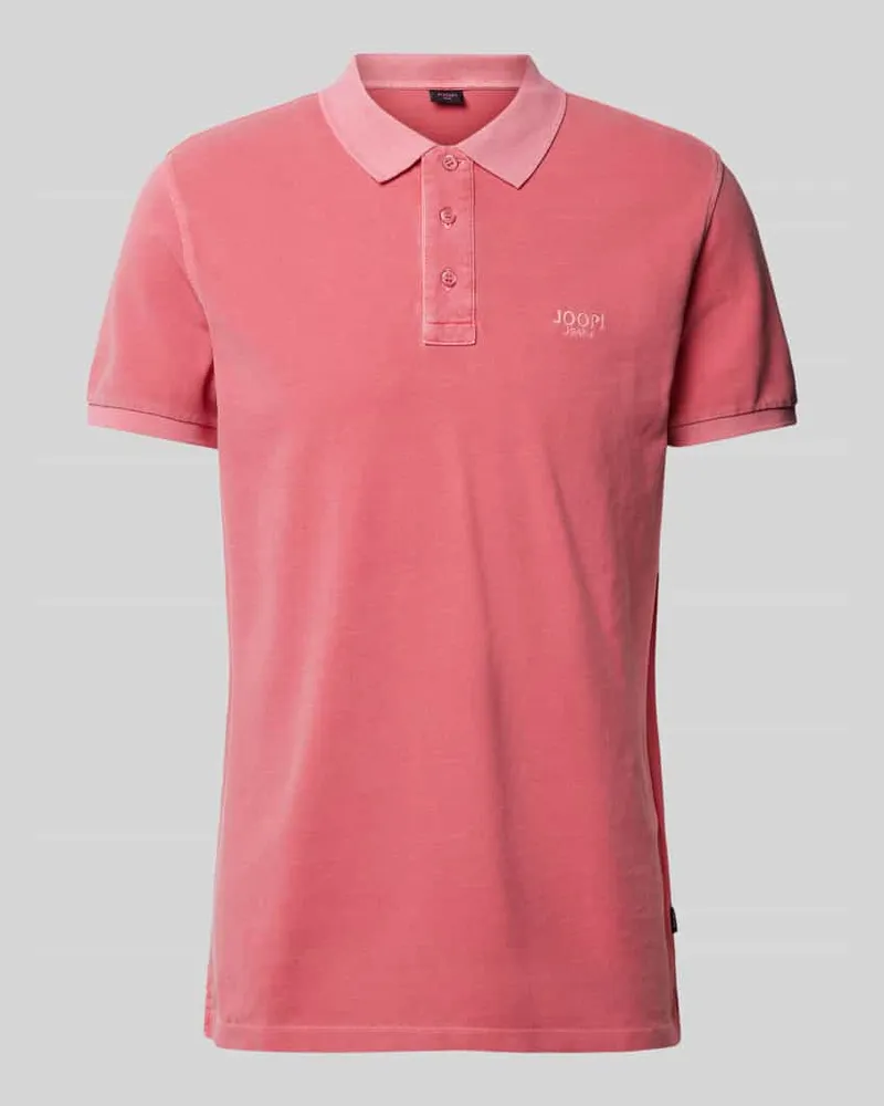 JOOP! Regular Fit Poloshirt im unifarbenen Design Modell 'Ambrosio 