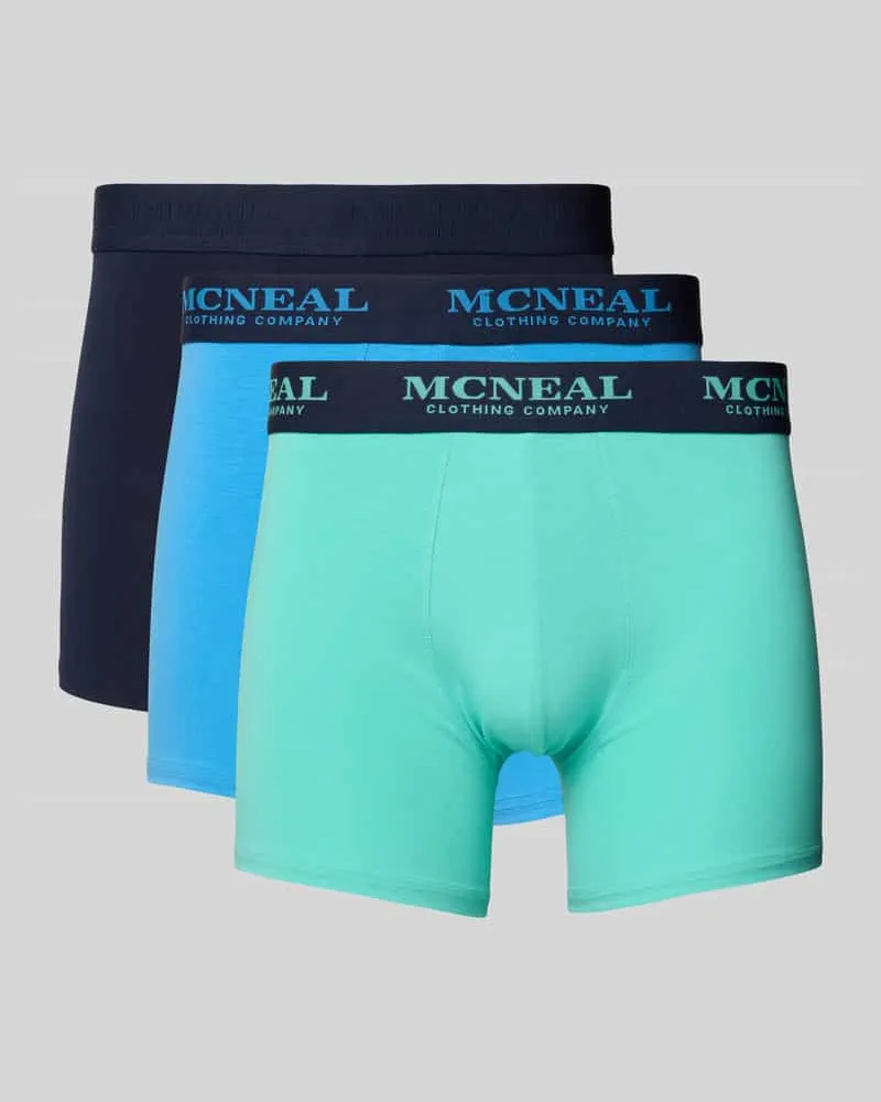 McNeal Trunks mit elastischem Label-Bund im 3er-Pack 