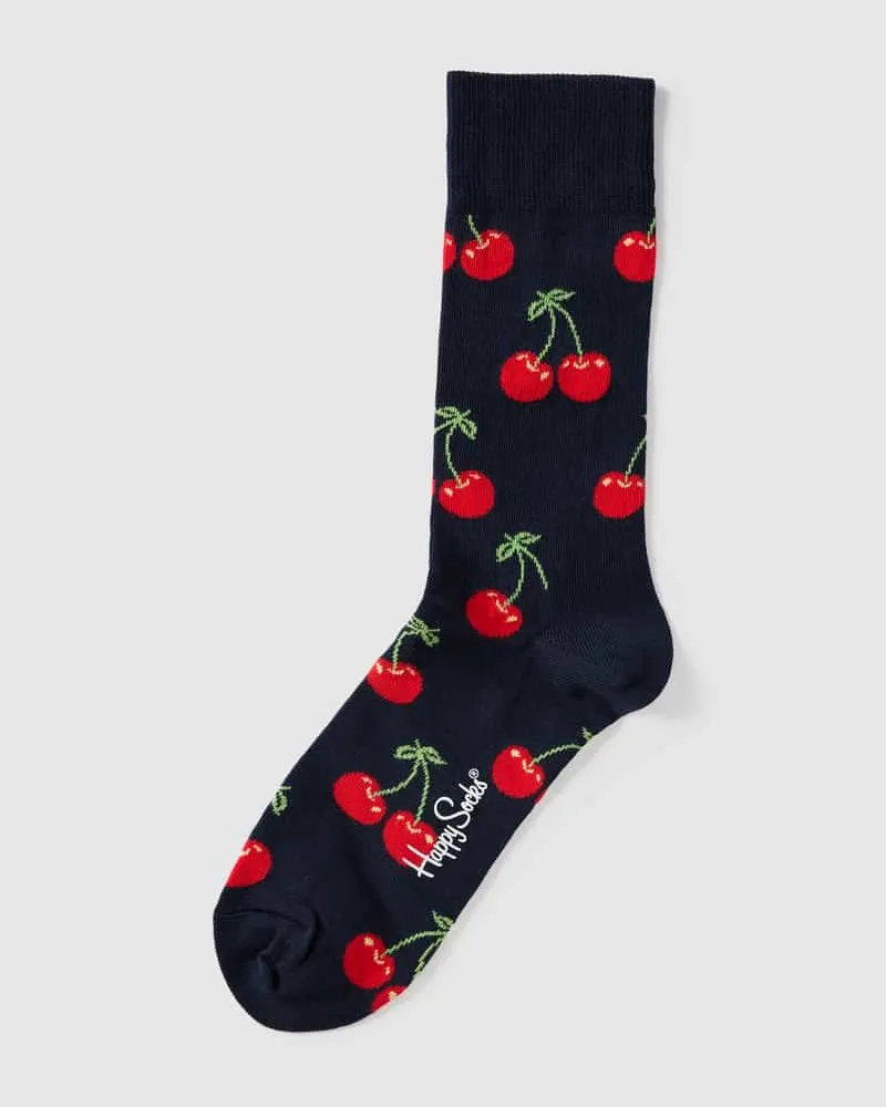Happy Socks Socken mit Allover-Motiv Modell 'Cherry 