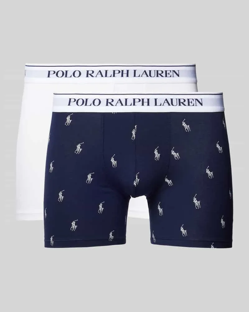 Ralph Lauren Trunks mit elastischem Logo-Bund im 3er-Pack 