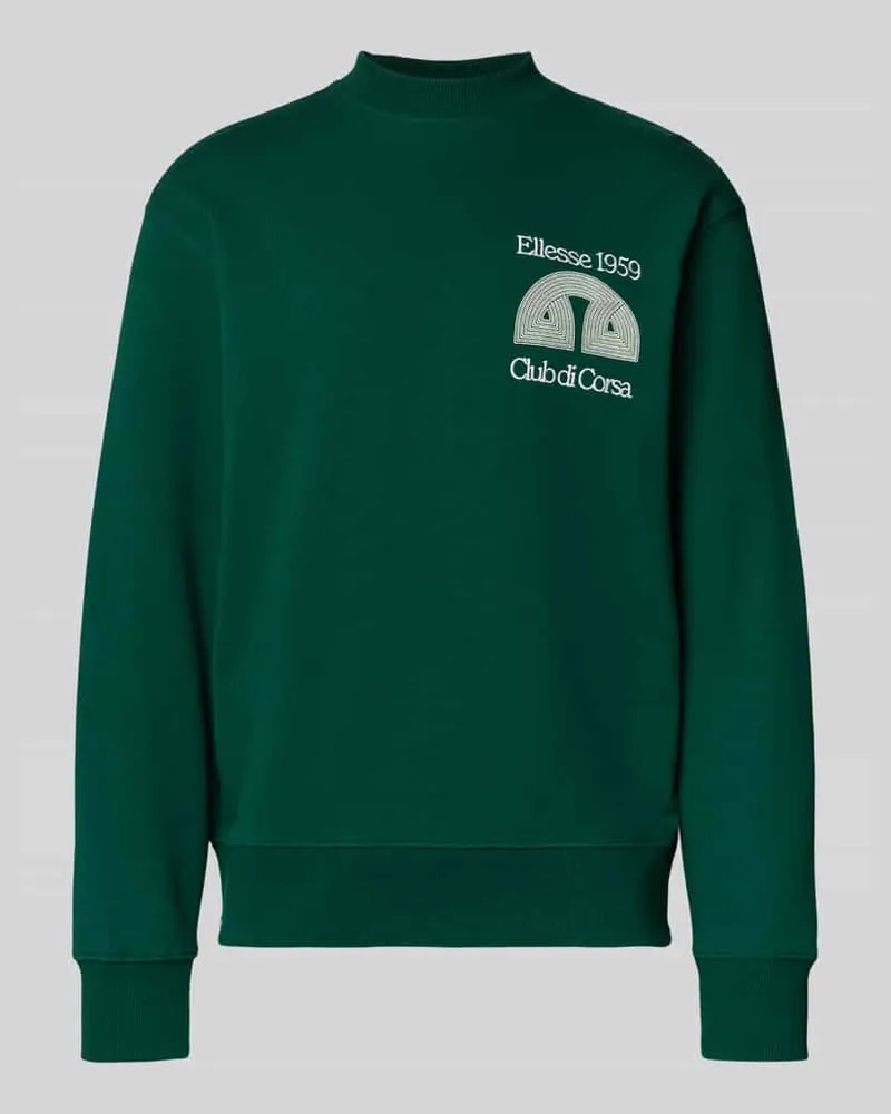 Ellesse Sweatshirt mit Label-Stitching 