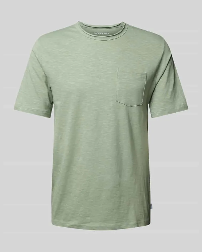 Jack & Jones T-Shirt mit Brusttasche Modell 'JAKE Mint