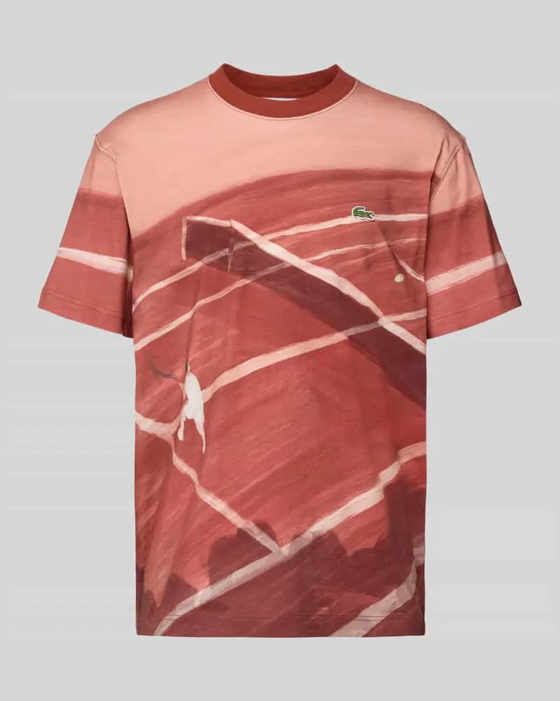 Lacoste T-Shirt mit Logo-Badge 