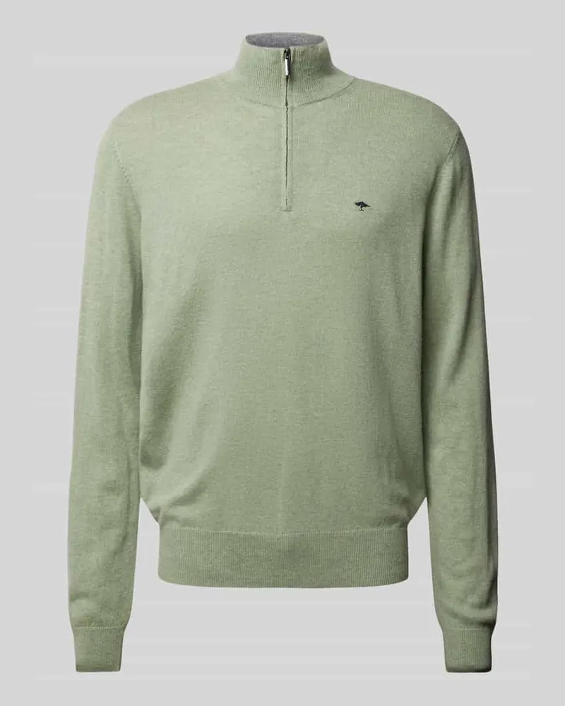 Fynch-Hatton Regular Fit Strickpullover aus Woll-Kaschmir-Mix 
