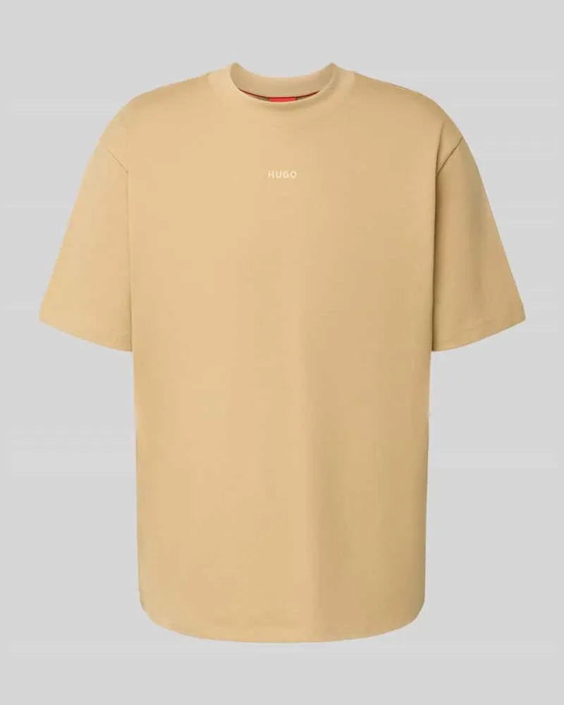 HUGO BOSS T-Shirt mit Label-Print Modell 'Dapolino 