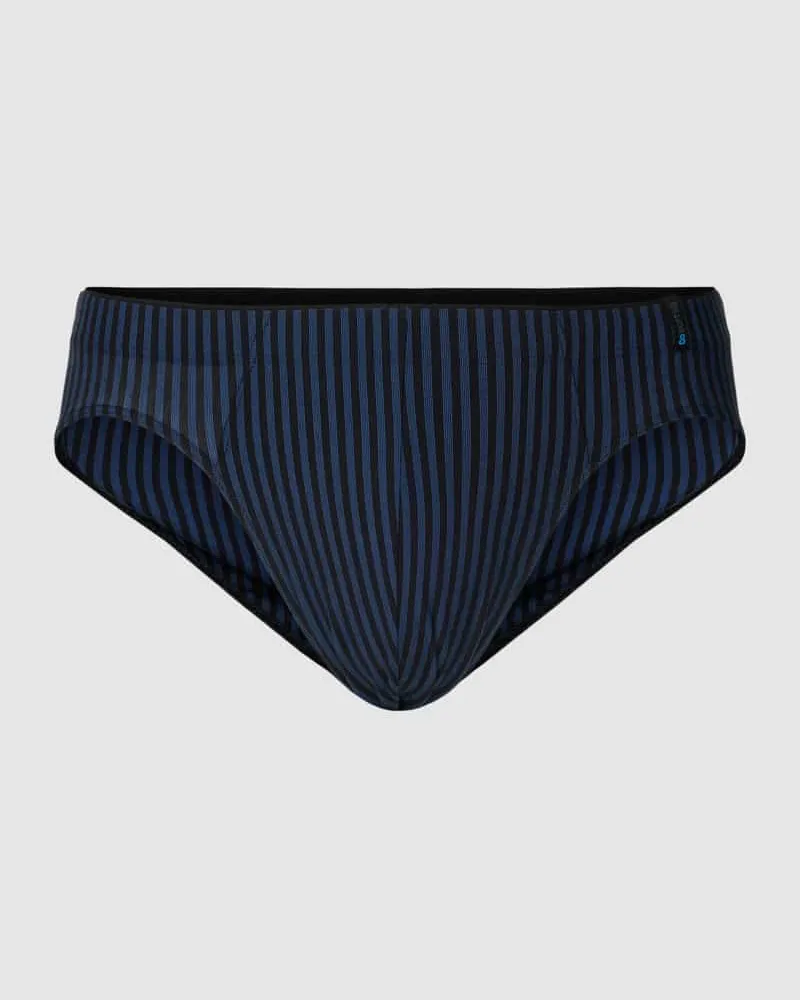 Schiesser Slip mit Streifenmuster Modell 'Supermini 