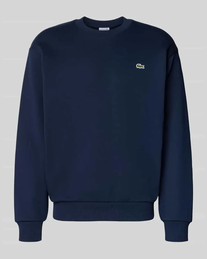 Lacoste Regular Fit Sweatshirt aus Baumwoll-Mix Marine