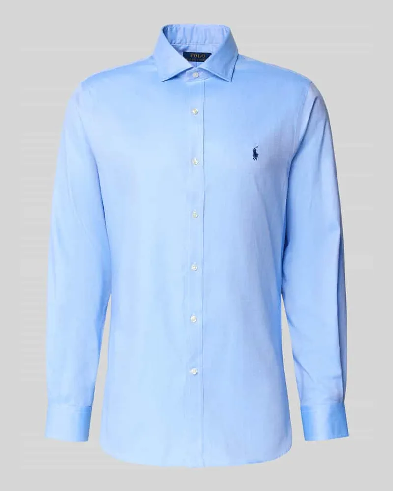 Ralph Lauren Slim Fit Business-Hemd mit Kentkragen 