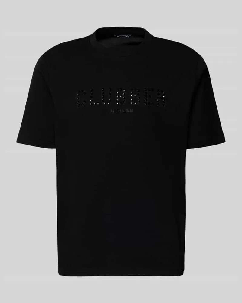 Antony Morato T-Shirt mit Label-Detail Black