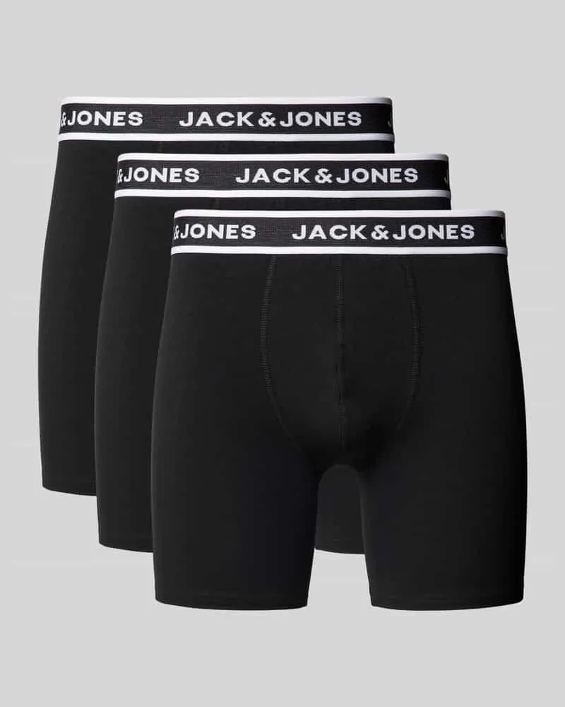 Jack & Jones Trunks mit elastischem Logo-Bund Modell 'SOLID 