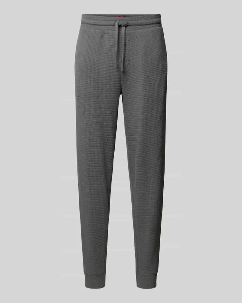 HUGO BOSS Regular Fit Sweatpants aus Baumwoll-Mix Modell 'AUSTIN PANTS 