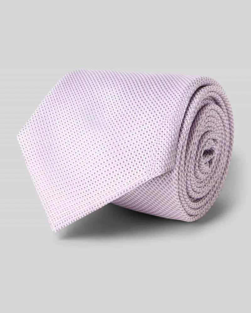 Altea Krawatte aus reiner Seide mit Label-Detail Modell 'Ticino Flieder