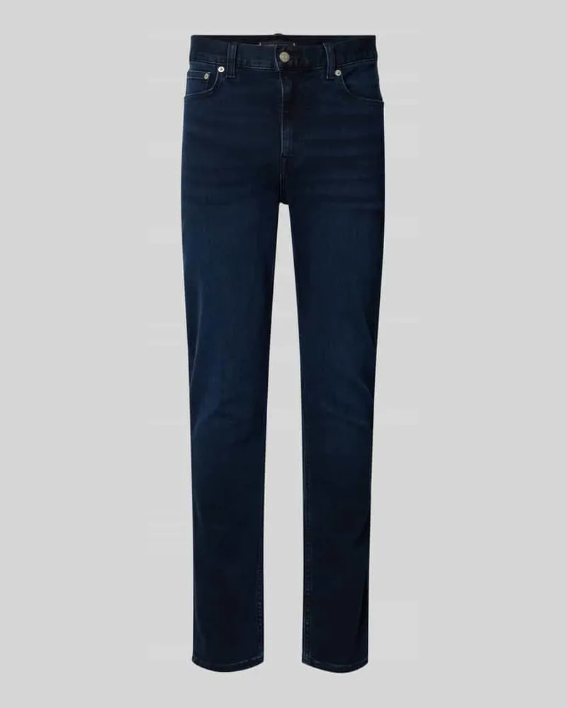 Tommy Hilfiger Slim Fit Jeans aus Baumwoll-Mix Marine