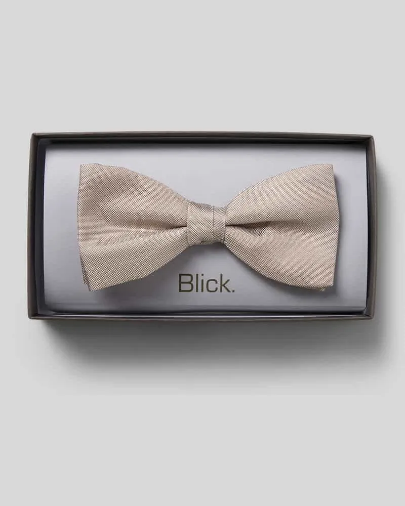 Blick Fliege aus Seide Mud