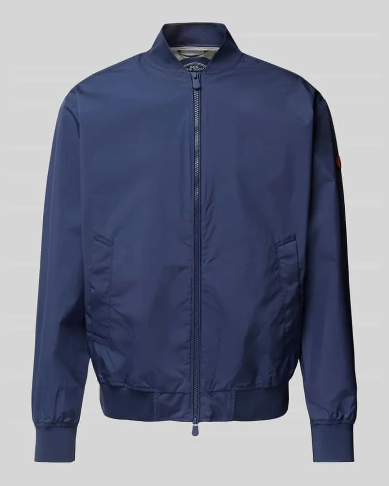 Save The Duck Bomberjacke mit Zweiwege-Reißverschluss Modell 'OLEN Marine